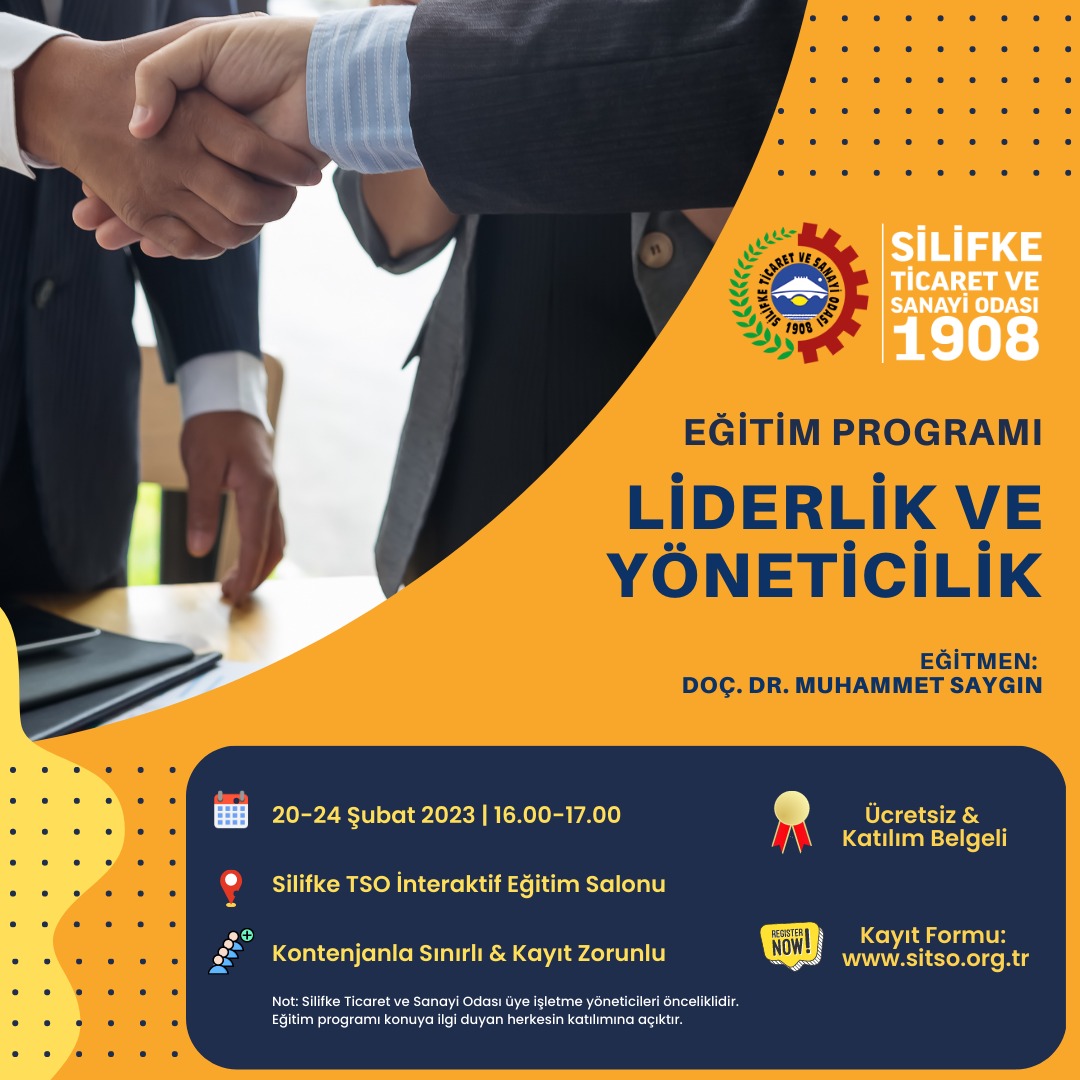 LİDERLİK VE YÖNETİCİLİK EĞİTİM PROGRAMI